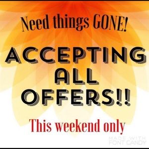 This weekend only!! Thur 5th- Sunday 8th!